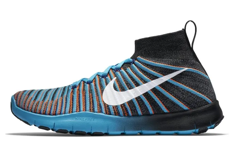 Nike Free TR Force Flyknit Black Chlorine Blue (833275-010)