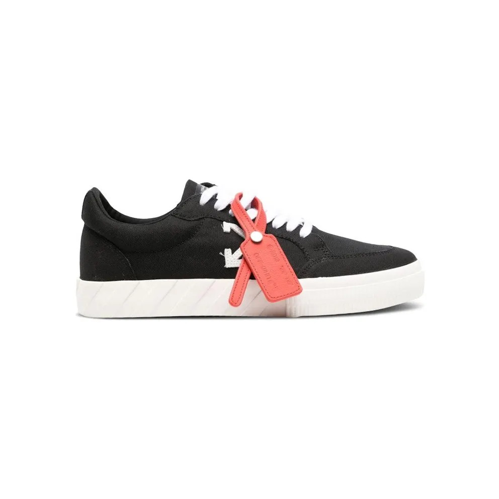 OFF-WHITE Vulc Low Black White (OMIA085C99FAB007-1001)