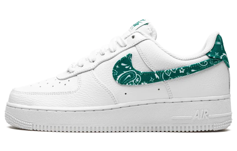 Nike Air Force 1 Low ’07 Essential White Green Paisley (W) (DH4406-102)