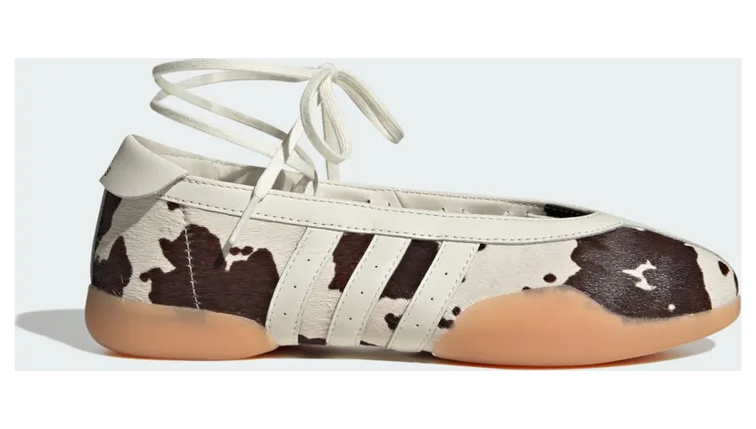 Adidas Taekwondo Mei Aurora Coffee / Cloud White / Gum “Animal Print” (KJ0229)