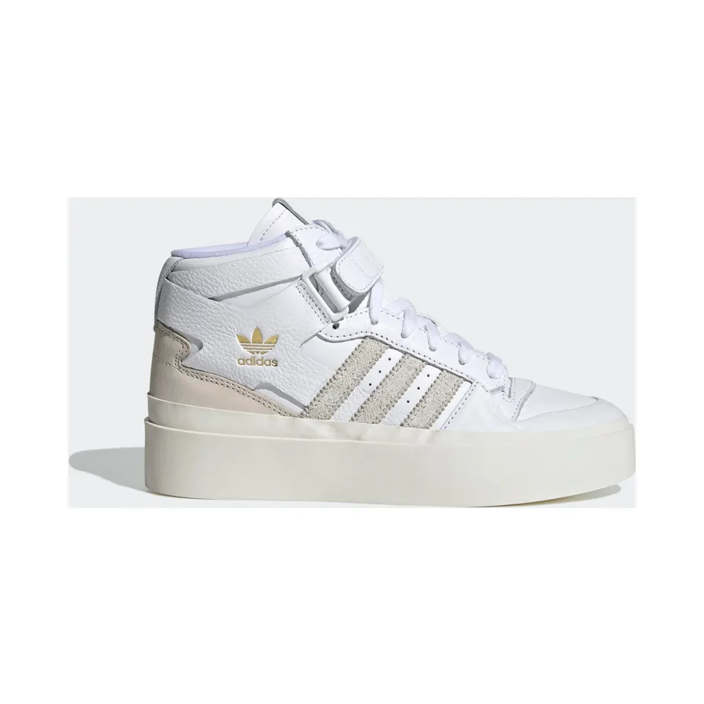 adidas Forum Bonega Mid Schuh Cloud White / Orbit Grey / Bliss (GZ4293)