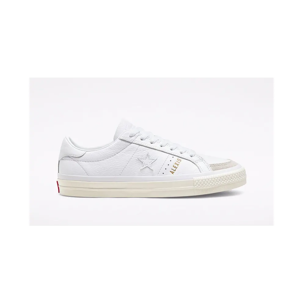 Converse CONS One Star Pro AS Low Top White/enamel Red/egret (168658C)