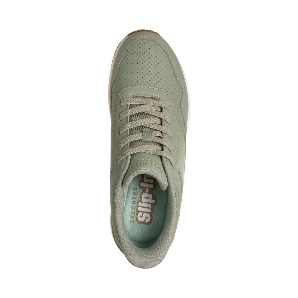 Skechers Slip-ins: UNO – Banksia Luxe Sneaker Sage