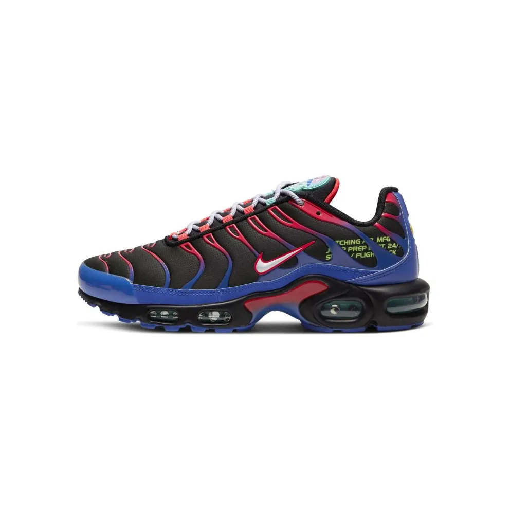 Nike Air Max Plus Parachute Black/Laser Crimson-Hyper Royal-White (CV7541-001)