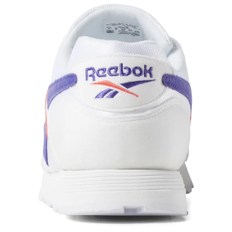 Reebok Rapide White / Team Purple / Neon Red