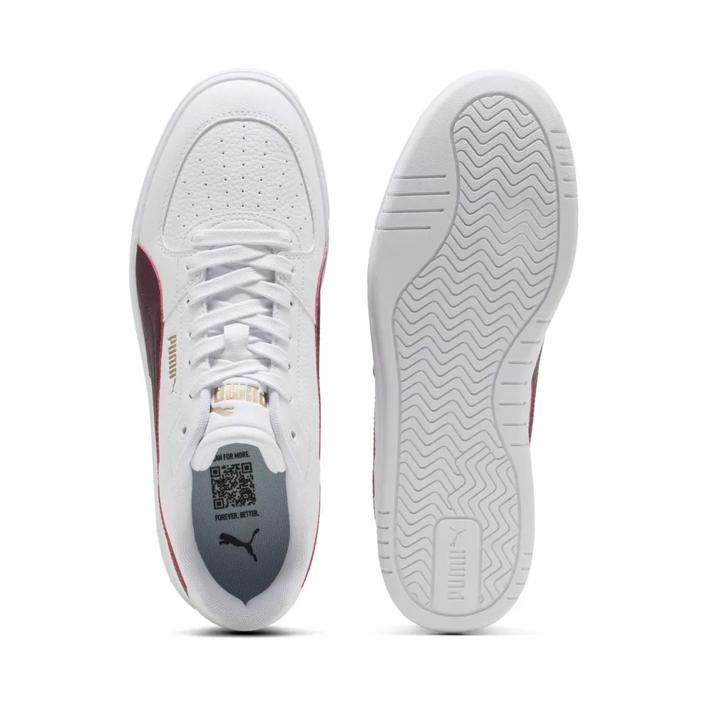 Puma Caven III “Puma White / Ruby Noir / Puma Gold” (404484_30)