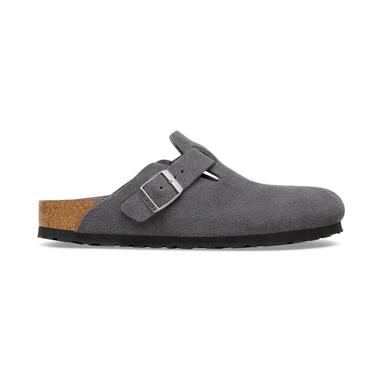 Birken Boston Soft Footbed Charcoal (1032080)