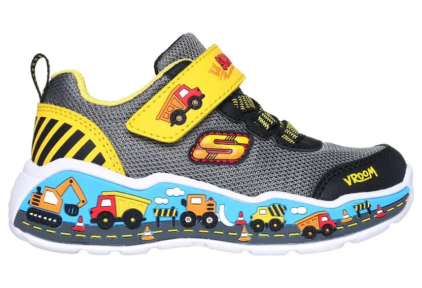 Skechers Play Scene Black/Yellow (407312NBKYL)