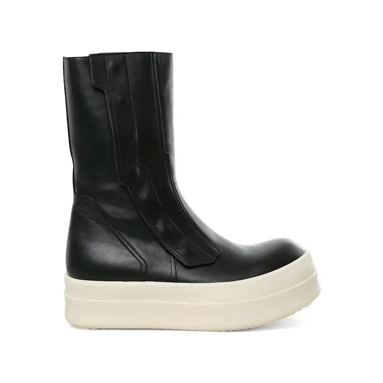 Rick Owens Moto Turbogeo Black Milk (RU01F2858-LCO-91)