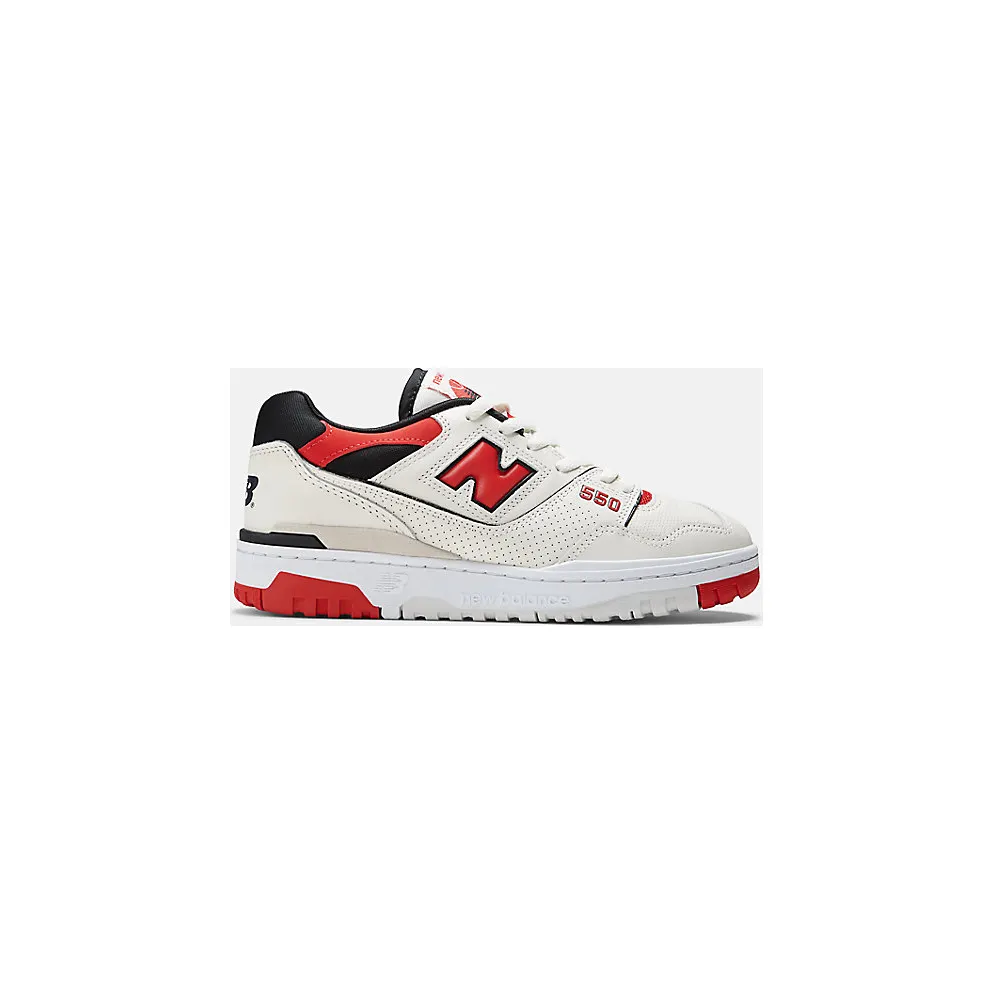 New Balance 550 Sea Salt / True Red (BB550VTB)