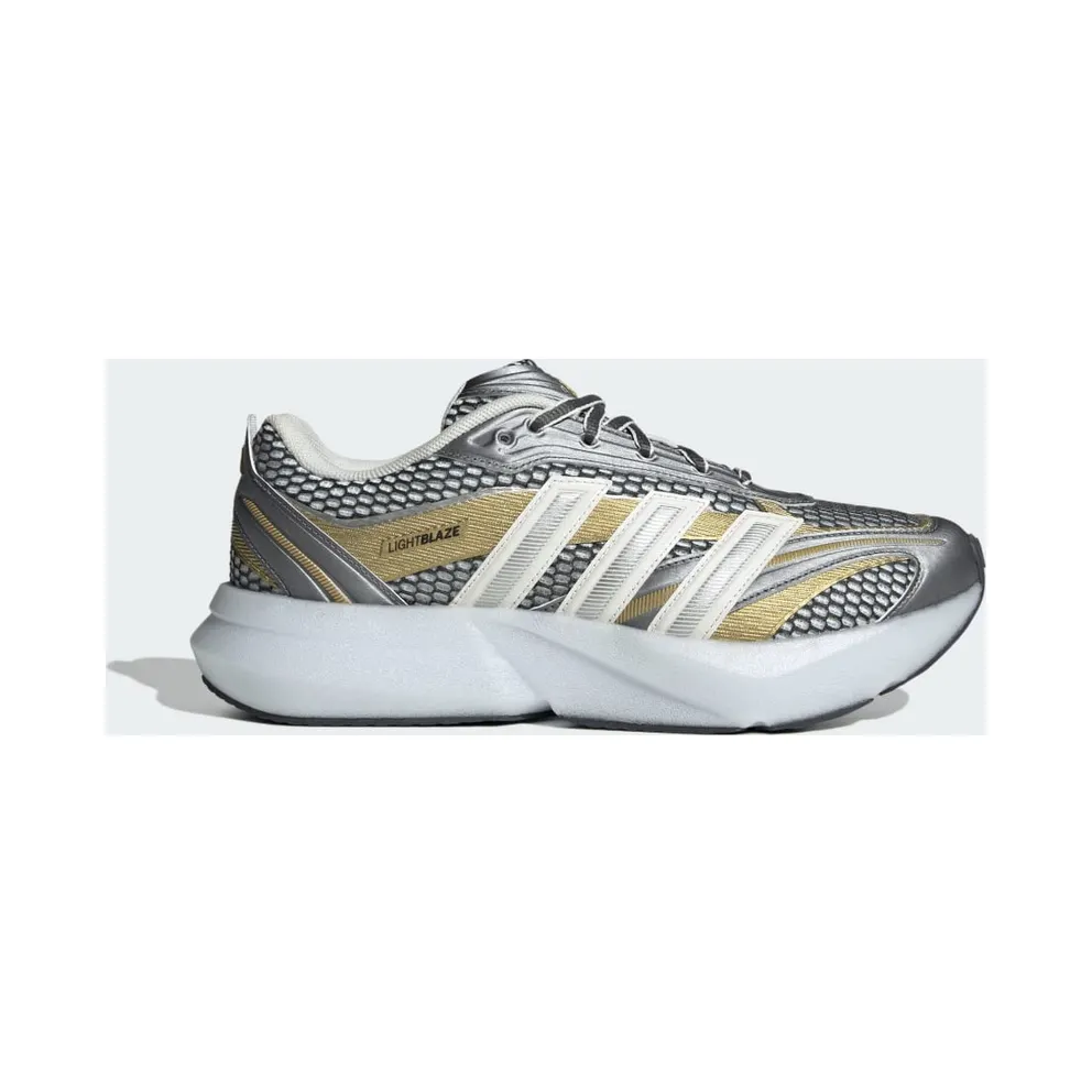 Adidas Lightblaze Glow Core White / Silver Metallic / Matte Gold (JP6324)