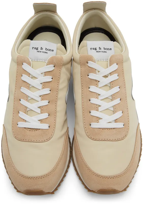 rag & bone Beige Retro Runner Sneakers (WFF21PF018NU18)