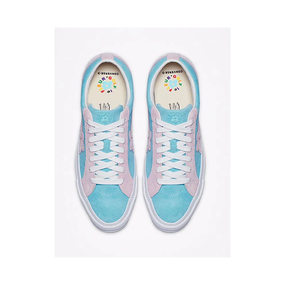 Converse One Star Ox Tyler the Creator Golf Le Fleur Light Blue Pink Plume/Pink Marshmallow-White (162127C)