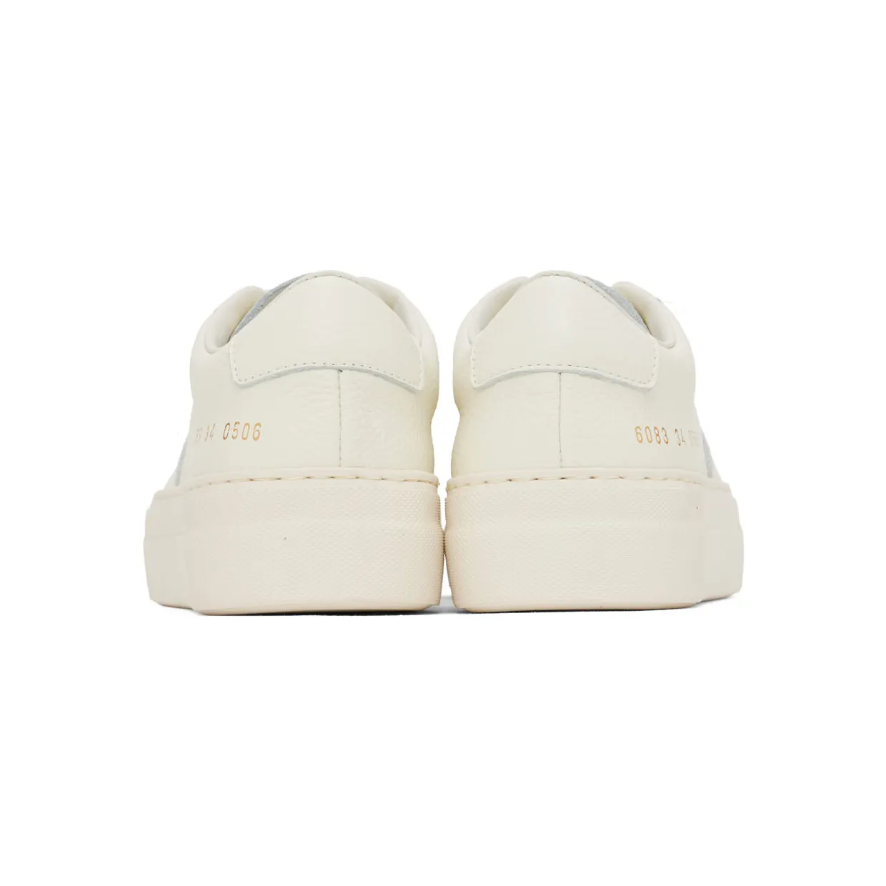 Common Projects White Summer Edition BBall Low Sneakers (6083) (2)