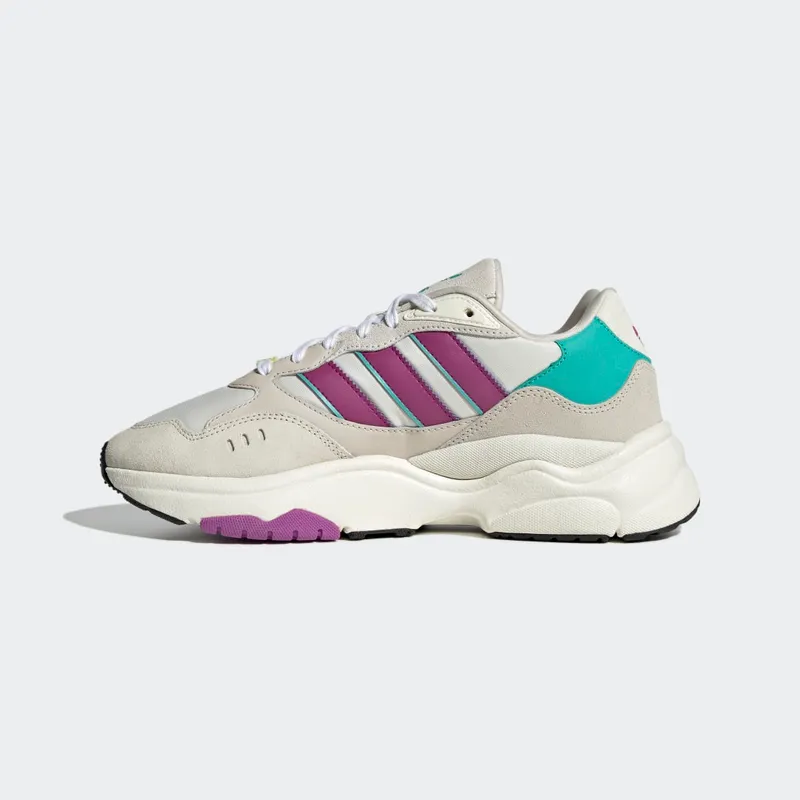 Adidas Retropy F90 Off White / Aluminium / Sonic Fuchsia (HP8019)