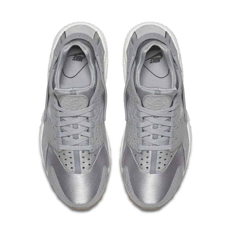 Nike Air Huarache Run Premium Wolf Grey/Wolf Grey-Sail (W) Wolf Grey/Wolf Grey-Sail (683818-012)