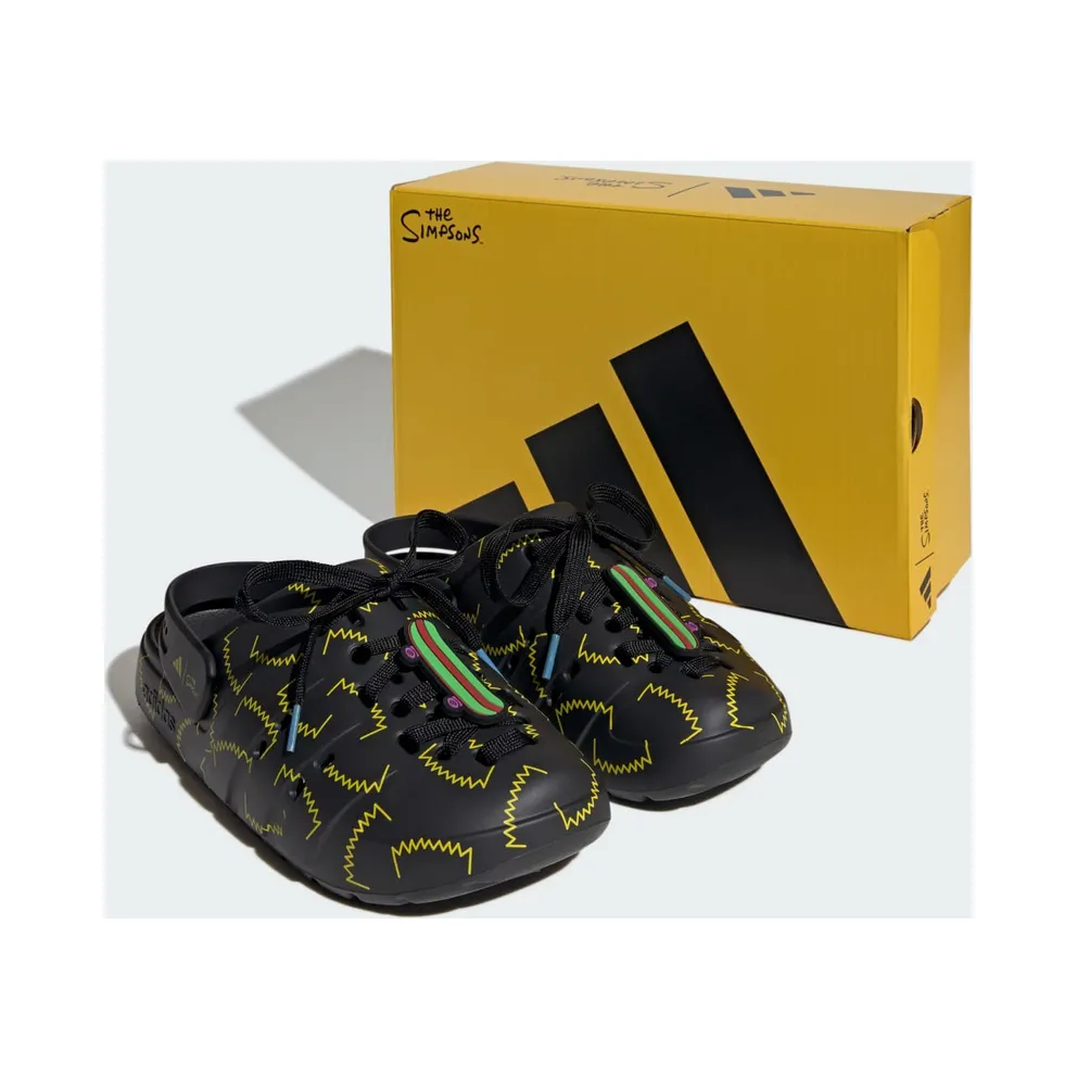 Adidas Adilette Clog “The Simpsons Black Yellow” (JS4910)