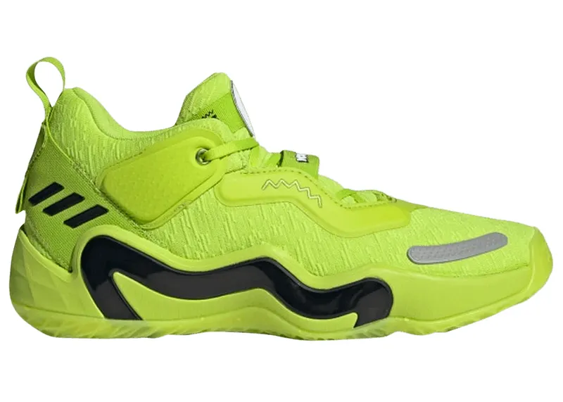Adidas Donovan Mitchell D.O.N. Issue 3 Mike Wazowski Team Semi Solid Green / Cloud White / Core Black (GX8621)