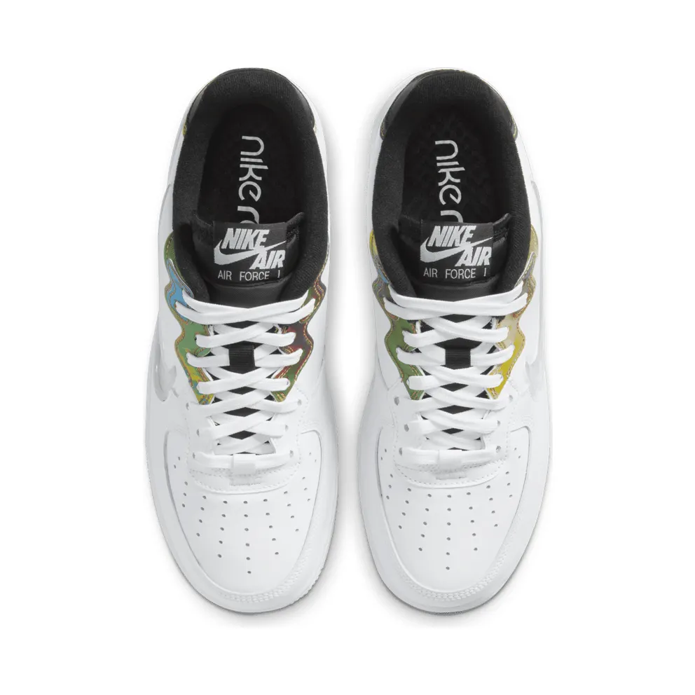 Nike Air Force 1 React LV8 White Glow White/Black/Multi-Color (CN9838-100)