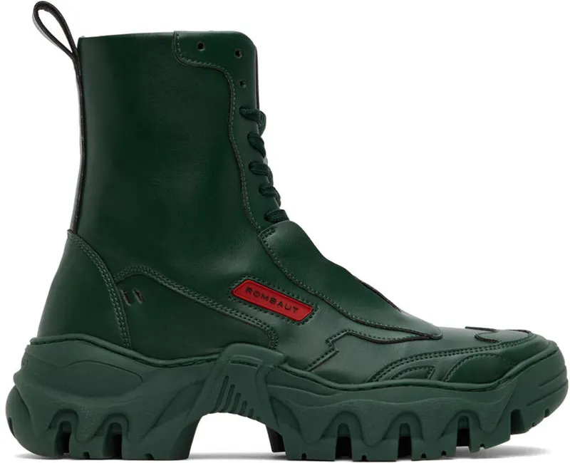 Rombaut SSENSE Exclusive Green Boccaccio II High-Top (S22-B-047)