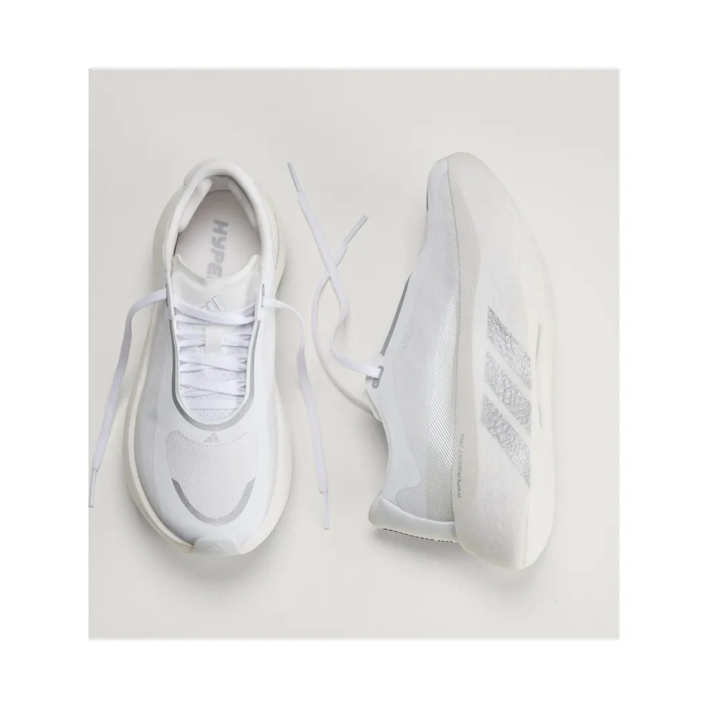 Adidas Hyperboost Edge Running Shoes Cloud White / Silver Metallic / Zero Metalic (KI4426)