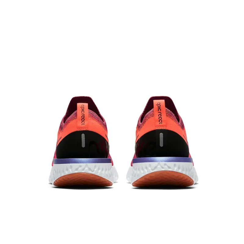 Nike Epic React Flyknit Rust Pink (W) Rust Pink/Hyper Crimson-Barely Rose-Rust Pink (AQ0070-601)