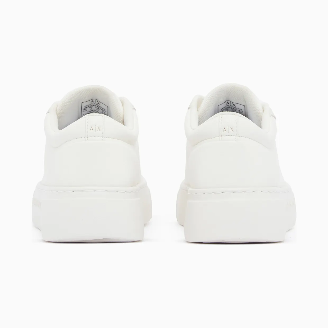 Armani Low Cut Sneakers With Suede And Tumbled Finish (XW003065-AF28674-U0011) (4)