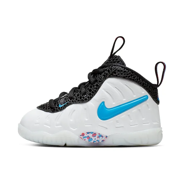 Nike Little Posite Pro TD ‘3D Safari’ White/Blue Hero/Red Orbit/Indigo Force (843769-102)