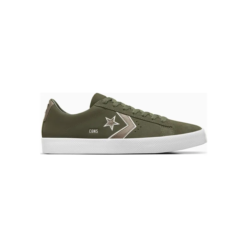 Converse PL Vulc Pro Classic Suede Cave Green/White/mud Mask – “Green” (A06653C)