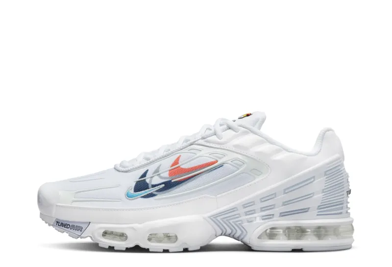Nike Air Max Plus 3 Multi Swoosh White Midnight Navy (FJ4225-100)