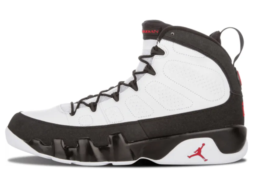 Jordan 9 Retro White Black Red (2010)
