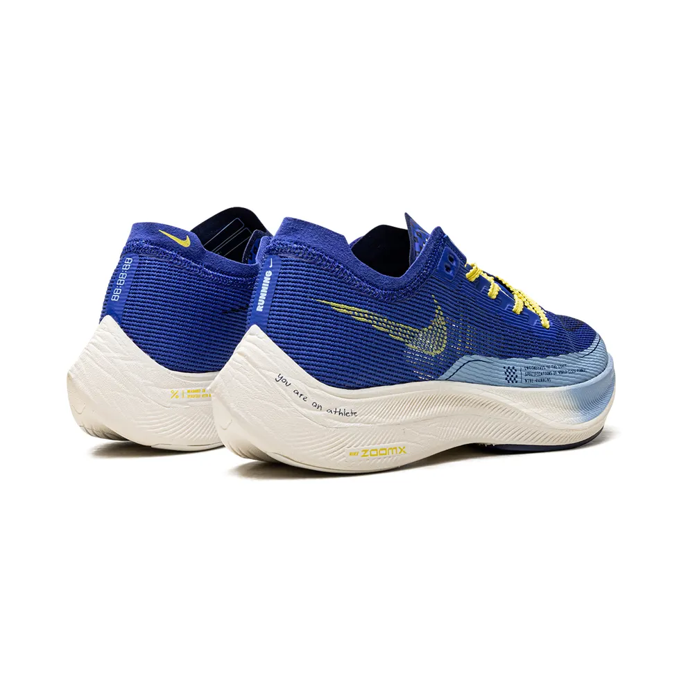 Nike ZoomX Vaporfly NEXT% 2 “Hyper Royal Yellow Strike” (DM8324-400)