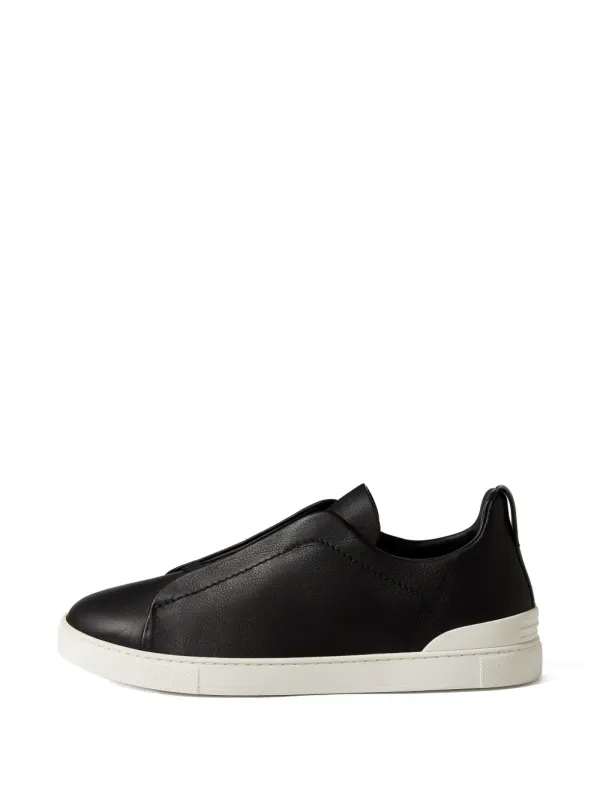 Zegna Triple Stitch Secondskin – Black (LHOTAS5207Z)