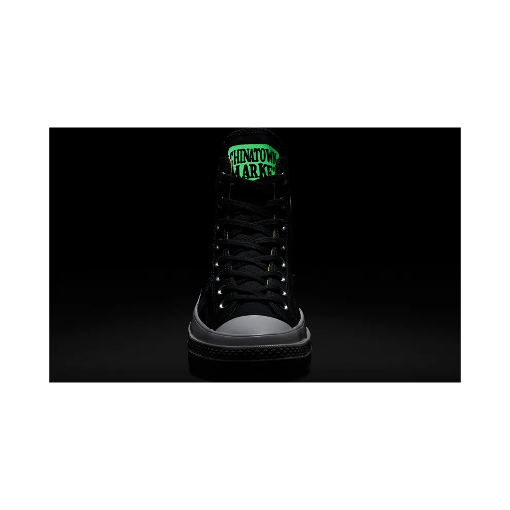 Converse Chuck Taylor All-Star 70s Hi Chinatown Market x Batman Black Black/Blazing Yellow-White (167511C)