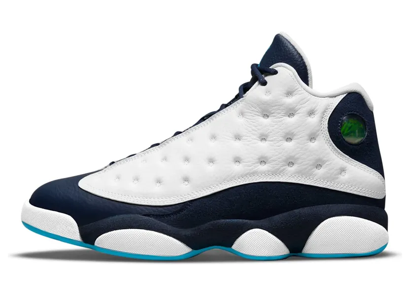 Air Jordan 13 Obsidian – “White / Obsidian / Dark Powder Blue” (414571-144)