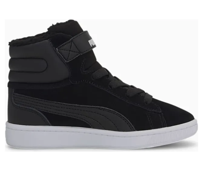 Puma Vikky v2 Mid Fur V Wit/Zwart (370623-03)