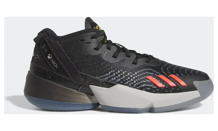 adidas D.O.N. Issue 4 Schuh Core Black / Carbon / Grey Three (HR0714)