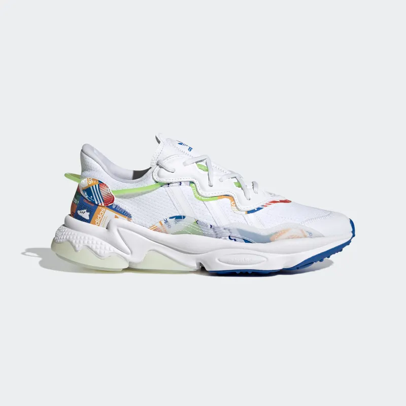 adidas OZWEEGO Cloud White / Semi Solar Slime / Acid Mint (GX2714)