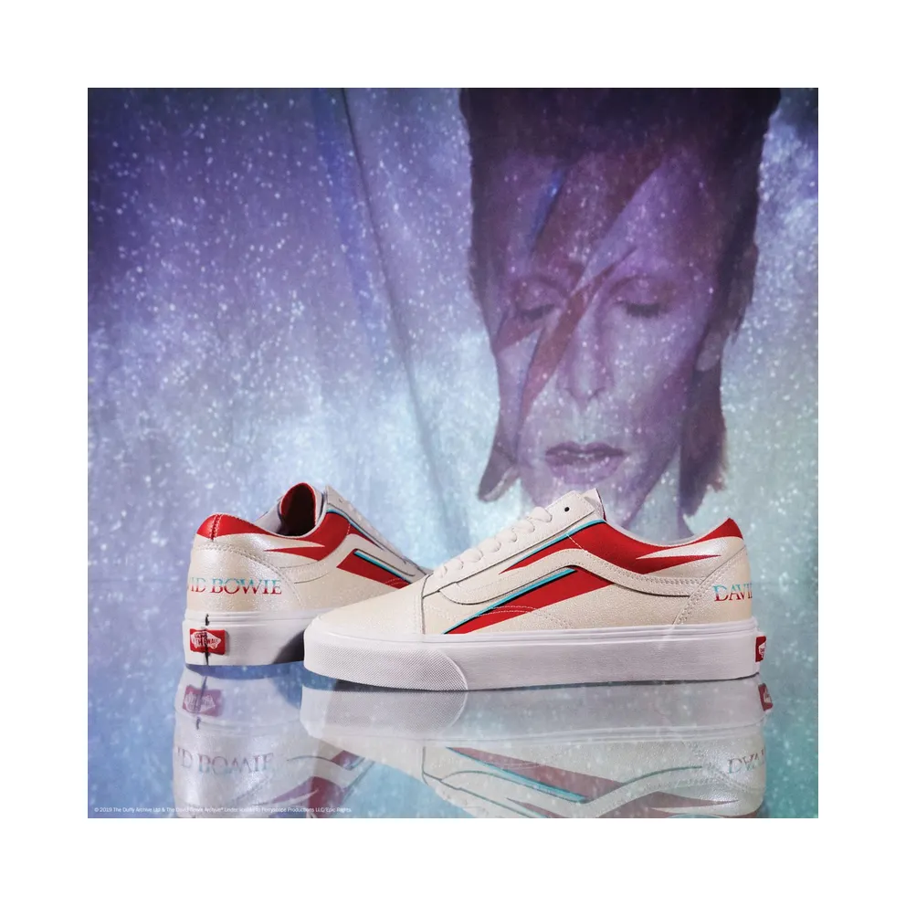 Vans Old Skool David Bowie Aladdin Sane Cream/Red (VN0A38G1VIP)