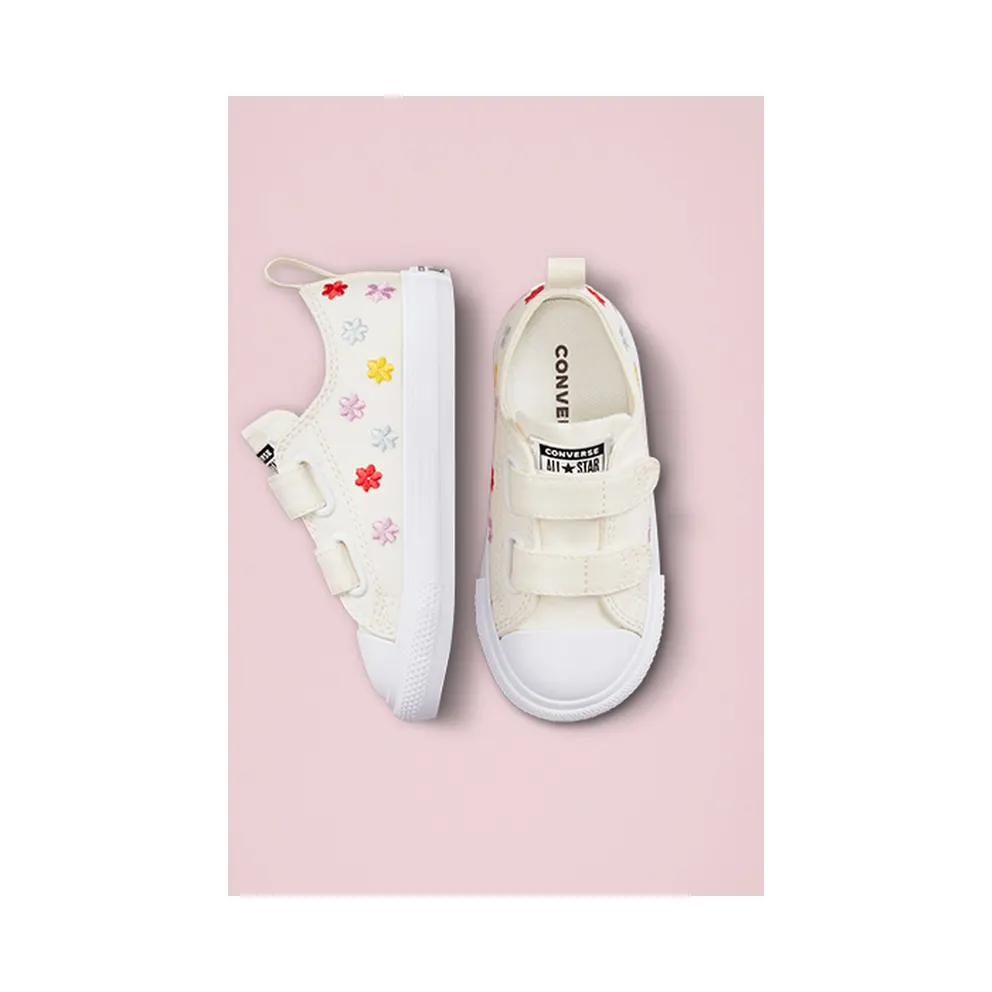Converse Chuck Taylor All Star Easy-On Floral Embroidery Vintage White/White (A02213C)