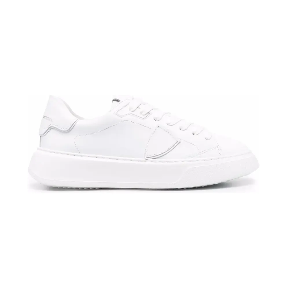 Philippe Model Paris mit Logo-Patch – White (BTLDV001)