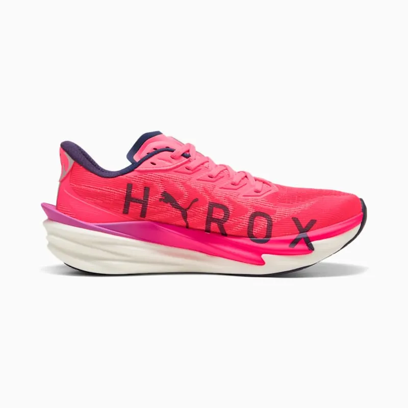 Puma Deviate NITRO 4 PUMA X HYROX White/ Electric Orchid/ Pink (31290601)