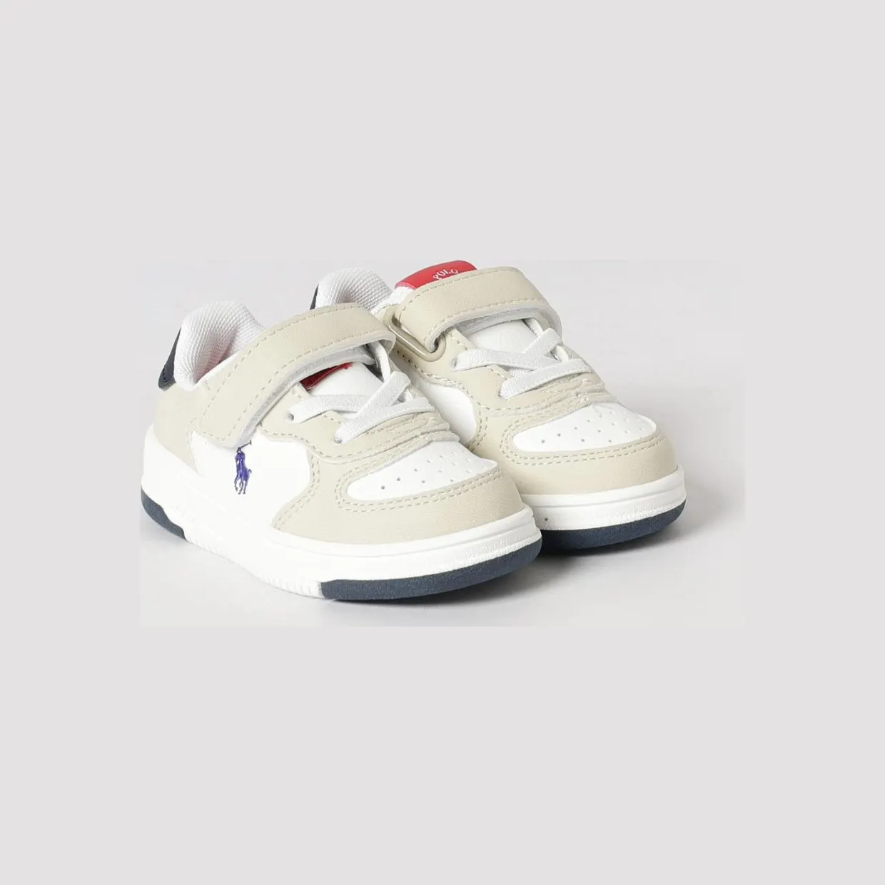 Polo Ralph Lauren Synthetic Leather Sneakers White (RL04844101)