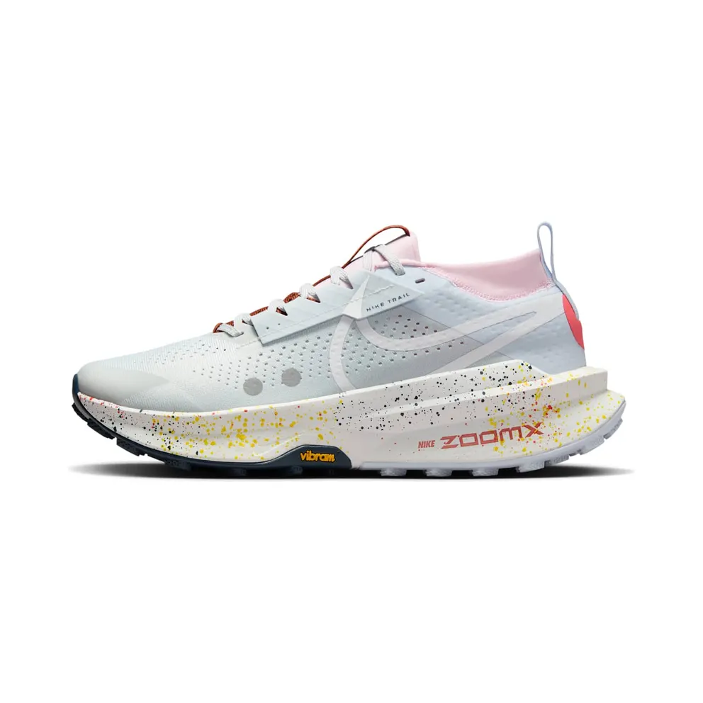 Nike ZoomX Zegama Trail 2 Pure Platinum Football Grey Pink Foam White (FD5190-009)