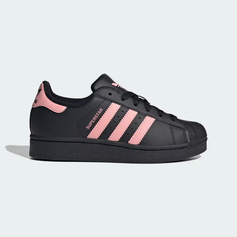 Adidas Superstar II Core Black / Glow Pink / Core Black (JR9862)