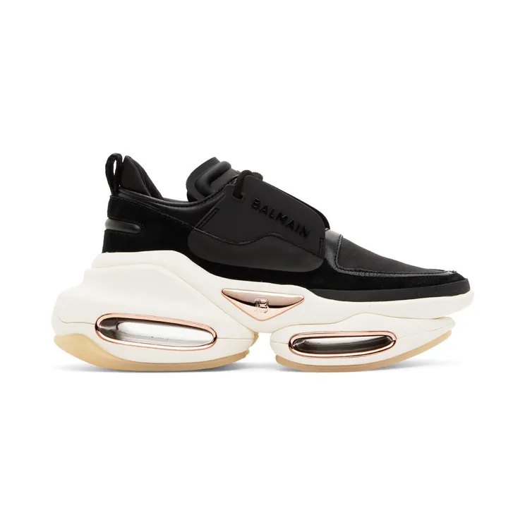 Balmain Black B-Bold Sneakers (YN1VI541LSHD)