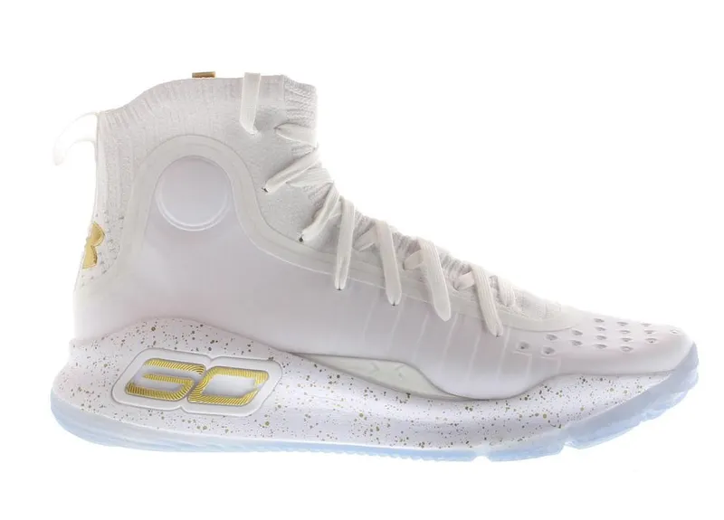 Under Armour Curry 4 White Gold White/Metallic Gold (1298306-102)