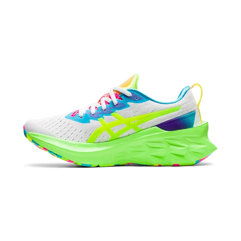 ASICS Novablast 2 White Safety Yellow (W) (1012B247-100)