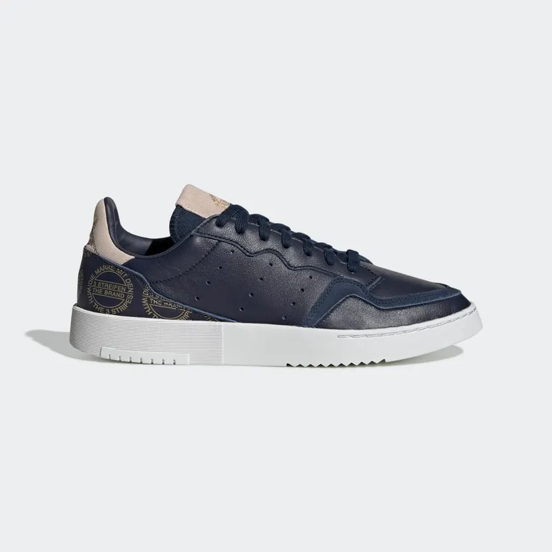 adidas Supercourt Collegiate Navy / Crystal White / Gold Met. (EG5022)