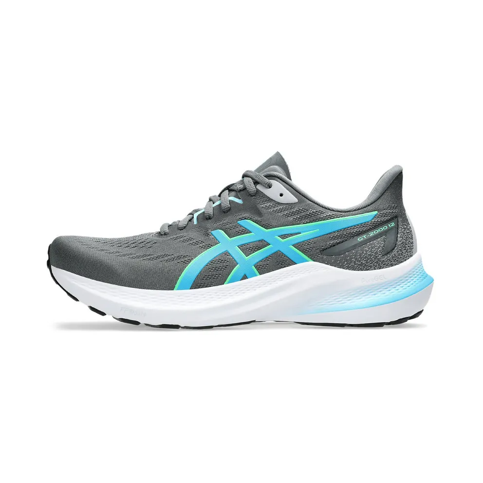 ASICS GT-2000 12 Steel Grey Digital Aqua (1011B691-022)